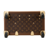 Rolling Trunk, &pound;4,500, Handbags, Brown, Canvas, Top view